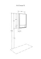 Зеркальный шкаф Aquaton Сканди 55 Белый Дуб рустикальный арт-1A252102SDZ90 — фото 6, Зеркальные шкафы в ванную