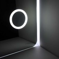 Зеркало Sanita Luxe Infinity 80 с подсветкой с подогревом и сенсорным выключателем арт-INF80SLMRPCI0012 — фото 2, Зеркала в ванную комнату