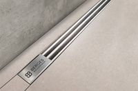 Товар: Душевой лоток Berges Super Slim 1200 с решеткой Хром матовый арт-090084 - фото 5 Душевой лоток Berges Super Slim 1200 с решеткой Хром матовый арт-090084 — фото 5, Душевые лотки