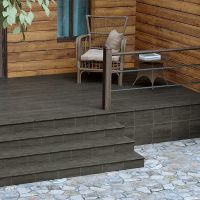 Ступень угловая Exagres Forest Cartabon Wengue 33х33 см арт-С0003251 — фото 2, Ступени и клинкер