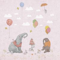 Товар: Фреска детская Ortograf Для самых маленьких 33720 Фактура флок FLK Флизелин (2,7*2,7) Розовый/Разноцветный, Животные/Воздушные шары арт-33720 (флок FLK) - фото 2 Фреска детская Ortograf Для самых маленьких 33720 Фактура флок FLK Флизелин (2,7*2,7) Розовый/Разноцветный, Животные/Воздушные шары арт-33720 (флок FLK) — фото 2, Фрески