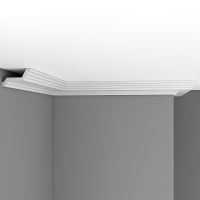 Карниз Decomaster 2400x60x100 мм арт-96400 — фото 1, Карнизы