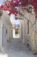 Фреска Ortograf Городской пейзаж 3413 Фактура бархат FX Флизелин (1,8*2,7) Бежевый/Розовый, Город/Цветы арт-3413 (бархат FX) — фото 2, Фрески