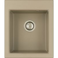 Кухонная мойка Aquaton Линеа 43 Серый шелк арт-1A732932LW250 — фото 1, Кухонные мойки