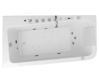 Акриловая ванна Grossman 170х95 с гидромассажем арт-GR-17095L — фото 6, Акриловые ванны