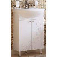 Товар: Тумба под раковину Corozo Орфей 55 Белая арт-SD-00000360 - фото 1 Тумба под раковину Corozo Орфей 55 Белая арт-SD-00000360 — фото 1, Тумбы под раковину