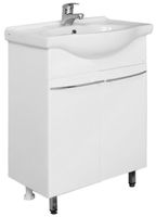 Тумба под раковину Onika Селигер 60 Белая арт-106006 — фото 1, Тумбы под раковину