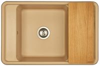 Товар: Кухонная мойка Aquaton Беллис 78 Латте арт-1A725032BS260 - фото 3 Кухонная мойка Aquaton Беллис 78 Латте арт-1A725032BS260 — фото 3, Кухонные мойки