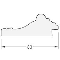 Зеркало Evoform Exclusive-G 87х65 с гравировкой в багетной раме - Сусальное золото 80 мм арт-BY 4095 — фото 6, Зеркала в ванную комнату