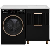 Тумба с раковиной Brevita Enfida 120 R Черная матовая арт-УТ000016093 — фото 1, Тумбы с раковиной