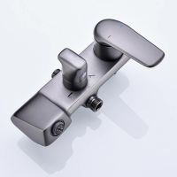 Душевая система Orans OLS-7588 Gun Metal арт-7588000 — фото 2, Душевые стойки