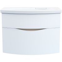 Тумба под раковину Kerama Marazzi Riva 80 RV.80\WHT.M подвесная Белая матовая арт-RV.80\WHT.M — фото 1, Тумбы под раковину