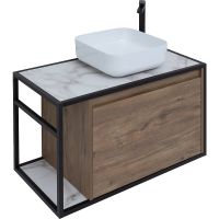 Товар: Тумба под раковину Aquanet Nova Lite Loft 90R подвесная Дуб рустикальный арт-261659 - фото 7 Тумба под раковину Aquanet Nova Lite Loft 90R подвесная Дуб рустикальный арт-261659 — фото 7, Тумбы под раковину