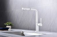 Смеситель для кухни Paulmark Neo Белый матовый арт-Ne214419-431 — фото 5, Смесители для кухни