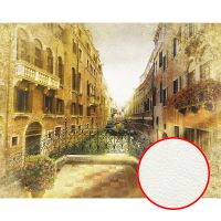 Фреска Ortograf Венеция 3150 Фактура флок FLK Флизелин (3,4*2,7) Желтый, Город арт-3150 (флок FLK) — фото 1, Фрески