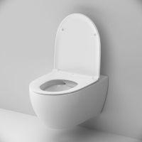 Унитаз AM.PM Awe подвесной с сиденьем Микролифт арт-C111700SC — фото 9, Подвесные унитазы