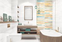 Керамическая плитка AltaCera Briole Color настенная 24,9х50 см арт-WT9BRE55 — фото 3, Керамическая плитка