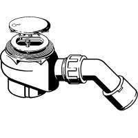 Сифон для душевого поддона Viega Domoplex 6928 Хром арт-126582 — фото 2, Сифоны для поддонов