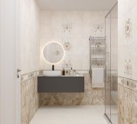 Керамическая плитка Eurotile (Rus) Madlen напольная 40х40 см арт-3 MX 0054 — фото 3, Керамическая плитка