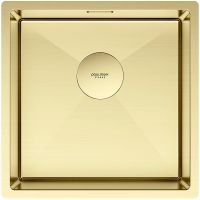 Кухонная мойка Paulmark Next 44 Uni Светлое золото арт-PM214444-LG — фото 1, Кухонные мойки