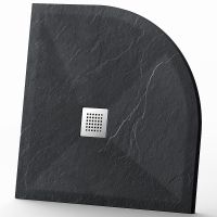Душевой поддон из искусственного камня Grossman Strong 100x100 Графит арт-GR-S2100100 — фото 1, Душевые поддоны из искусственного камня
