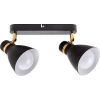 Настенный светильник Artelamp Fafnir Черный арт-A5047PL-2BK — фото 2, Споты