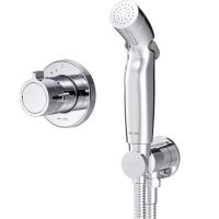 Гигиенический душ со смесителем AM.PM X-Joy с термостатом Хром арт-F0H85A400 — фото 1, Гигиенические души