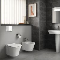 Унитаз Ideal Standard Connect Air подвесной без сиденья арт-E005401 — фото 8, Подвесные унитазы