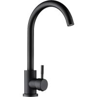 Смеситель для кухни Orange Steel Черный матовый арт-M99-009b — фото 3, Смесители для кухни