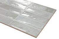 Керамическая плитка Ecoceramic Pool Grey настенная 31,6х60 см арт-68801 — фото 2, Керамическая плитка