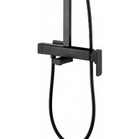 Душевая система Aquanet Gotic AF440-72-S-B Черная матовая арт-243327 — фото 3, Душевые стойки