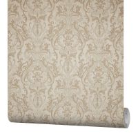 Обои Fipar Grand Classic Винил на флизелине (1,06*10,05) Бежевый/Коричневый, Дамаск арт-R 28023 — фото 2, Обои для стен