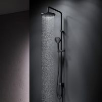 Душевая система AM.PM Gem Черная арт-F0790022 — фото 9, Душевые стойки