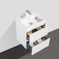 Тумба под раковину BelBagno Pietra Mini 50 подвесная Bianco Lucido арт-PIETRA MINI-500-2C-SO-BL — фото 3, Тумбы под раковину