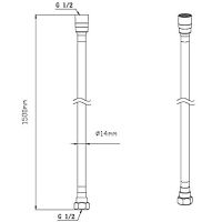 Душевая система Vincea Брашированное золото арт-VSFW-4211BG — фото 13, Встраиваемые душевые комплекты