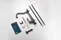 Смеситель для кухни Paulmark Retro Вороненая сталь арт-Re213226-GM — фото 15, Смесители для кухни