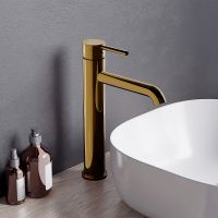 Товар: Смеситель для раковины Damixa Scandinavian Pure Золото арт-360250600 - фото 3 Смеситель для раковины Damixa Scandinavian Pure Золото арт-360250600 — фото 3, Смесители для раковины