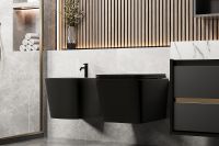 Биде Abber Rechteck подвесное Черное матовое арт-AC1250MB — фото 5, Биде подвесные