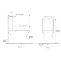 Унитаз компакт SantiLine с бачком и сиденьем Микролифт арт-SL-5022 — фото 5, Напольные унитазы