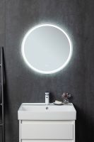 Зеркало Aquanet Арт 60 с подсветкой с сенсорным выключателем и диммером арт-336635 — фото 8, Зеркала в ванную комнату