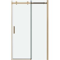 Душевая дверь Grossman Classic 110 профиль Золото сатин стекло прозрачное арт-100.K33.04.110.32.00