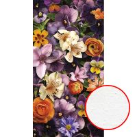 Фреска Ortograf Flower Dreams 31656 Фактура бархат FX Флизелин (1,4*2,7) Разноцветный, Цветы арт-31656 (бархат FX) — фото 1, Фрески