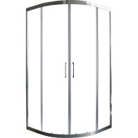 Товар: Душевой уголок Ceruttispa Viva 90x90 7707 профиль Хром стекло прозрачное арт-VIVA90 - фото 1 Душевой уголок Ceruttispa Viva 90x90 7707 профиль Хром стекло прозрачное арт-VIVA90 — фото 1, Душевые уголки четверть круга