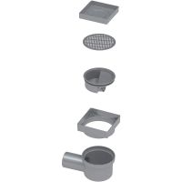 Душевой трап Berges Trend Keramik 150x150 под плитку арт-093002 — фото 2, Трапы для душа