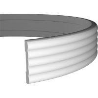 Молдинг гибкий Европласт 1.51.356 2000x48x9 мм арт-1.51.356 (гибкий) — фото 1, Молдинги