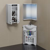 Тумба под раковину СанТа Верона 65 Белая арт-700213 — фото 5, Тумбы под раковину