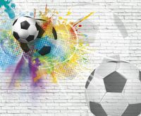 Фреска детская Ortograf Детские 33598 Фактура флок FLK Флизелин (3,3*2,7) Серый/Разноцветный, Предметы арт-33598 (флок FLK) — фото 2, Фрески