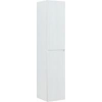 Шкаф пенал Aquanet Альтера 34 подвесной Белый матовый арт-337158 — фото 1, Пеналы для ванной комнаты