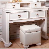 Туалетный столик Бриклаер Кантри 100 Бежевый дуб прованс арт-4627125414138 — фото 1, Комплектующие для мебели в ванной