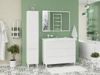 Тумба с раковиной Brevita Victory 105 Белая матовая арт-УТ000024305 — фото 7, Тумбы с раковиной